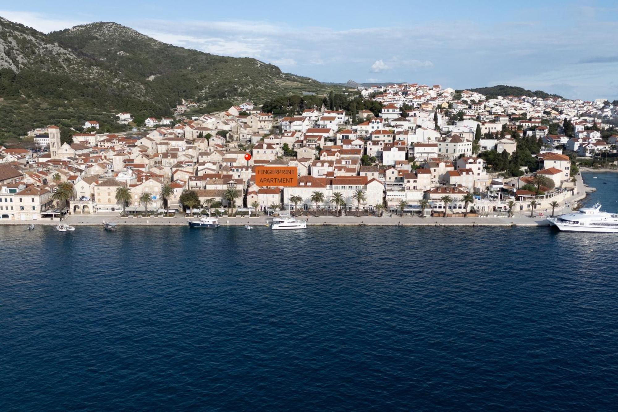 Fingerprint Central Apartment 5 Min From Center & Beach Hvar Town Zewnętrze zdjęcie